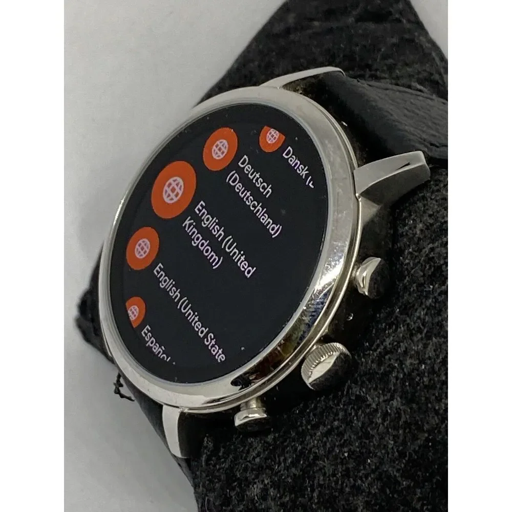 Fossil Gen 4 Authentic Digital Dial Smart Watch Custom Band FTW6017 LT315